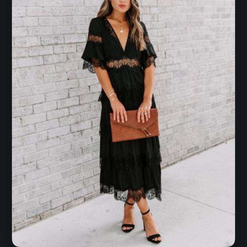 NWT! Storia Black Dress